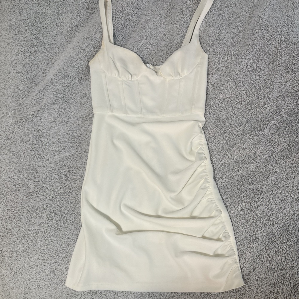 White Zara dress
